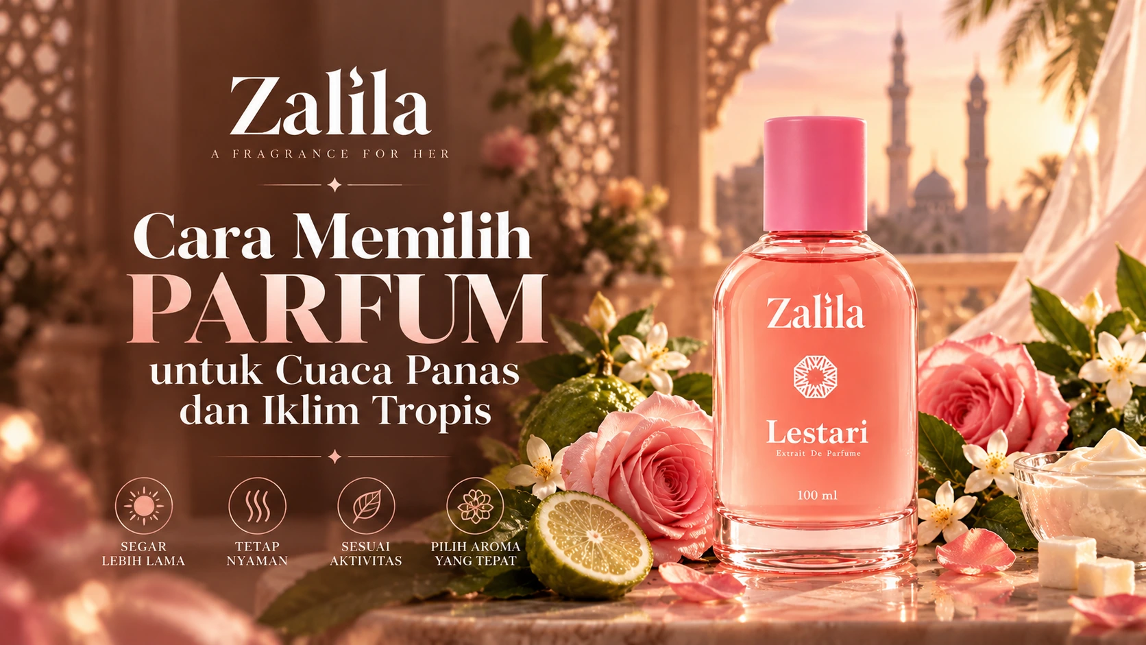 Panduan UMAIR memilih parfum untuk cuaca panas dan iklim tropis